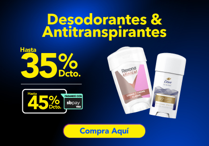 Caluga desodorantes antitranspirantes