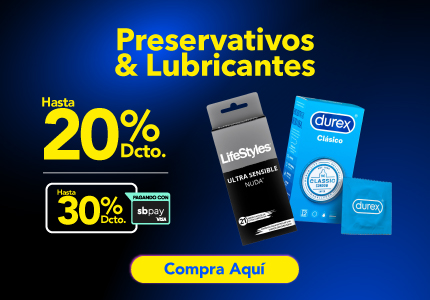 Caluga preservativo lubricantes