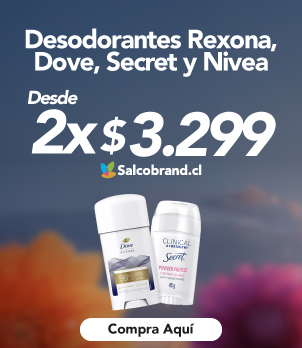 Caluga desodorantes rexona