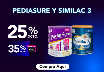 Caluga landing pediasure y similac 3