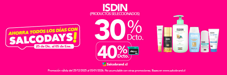 Despliegue banners sdays diciembre enero isdin 21