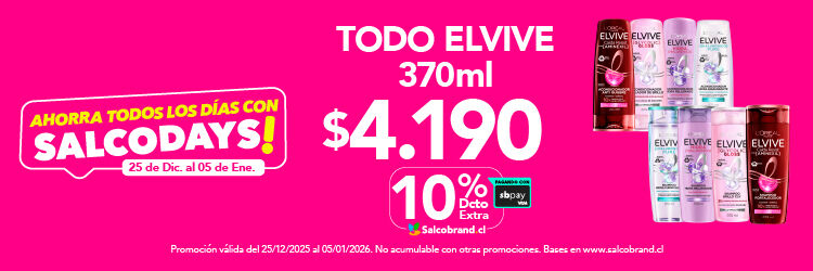 Despliegue banners sdays diciembre enero elvive big