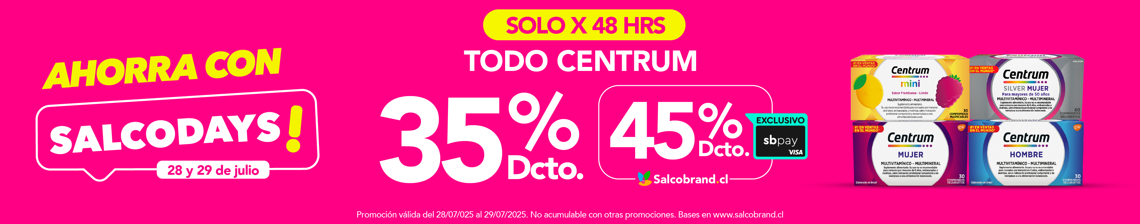 Oferta por tiempo limitado