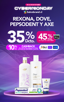 Cybermonday Rexona Dove Pepsodent