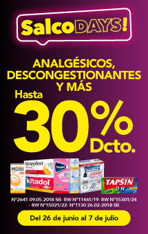 Salcodays Analgesicos Descongestionante