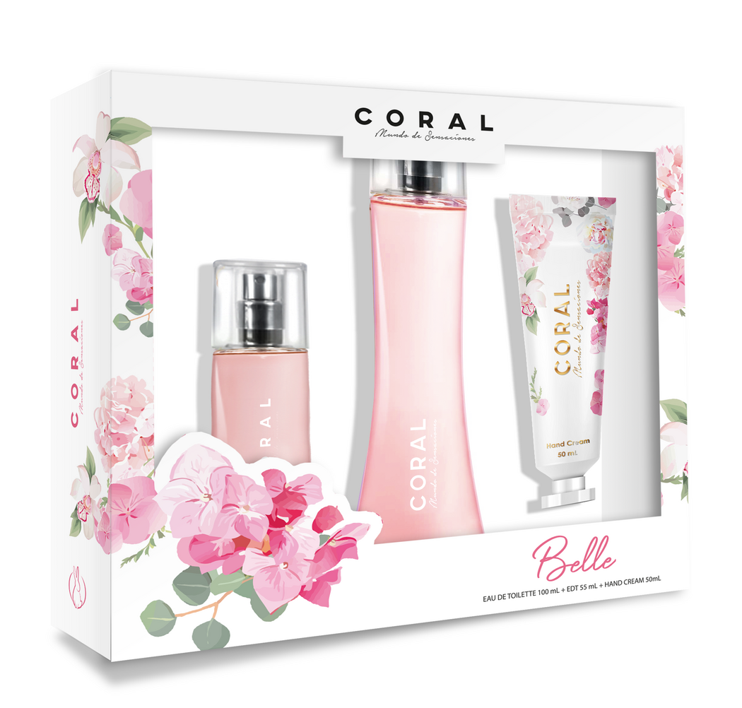 Set Coral Belle 100ml + 55ml + Crema