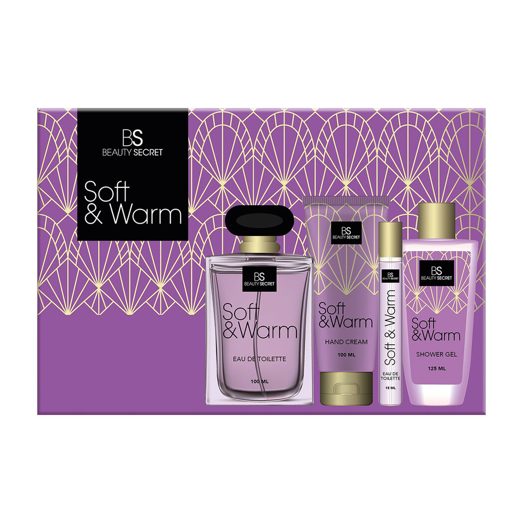 BS Beauty Secret Git Set Hand Cream 100ml + Parfum 100ml + Parfum 15ml + Shower Gel 125ml