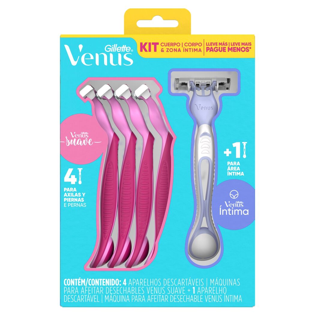 Pack Venus 4 Simply + 1 Intima