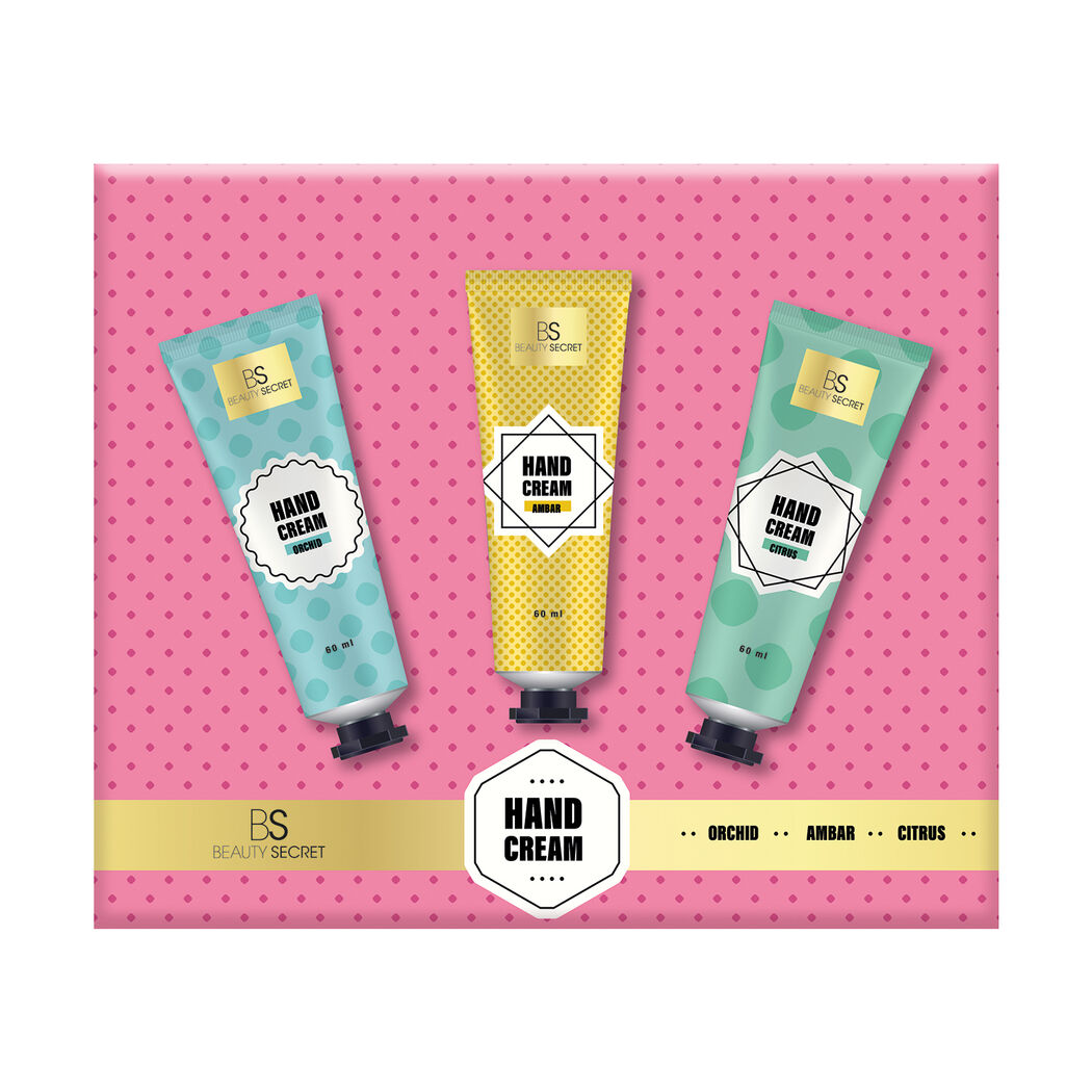Crema de Manos Beauty Secret Orquídea, Ámbar y Citrus 60ml