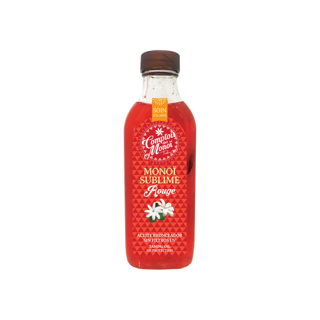 Aceite Bronceador Comptoir Des Monoi Sublime Rouge 100ml