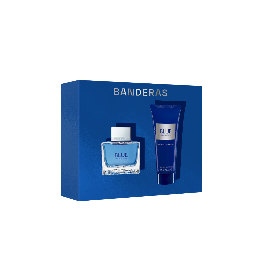 Set Regalo Banderas Perfume Hombre Blue Seduction EDT 50ml + After Shave