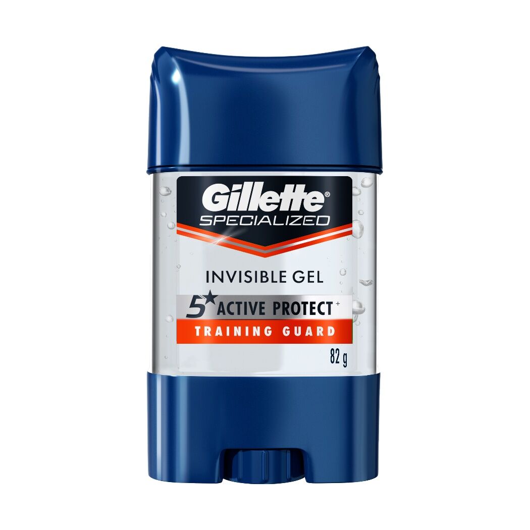 Gel Invisible Antitranspirante Gillette Training Guard 82g