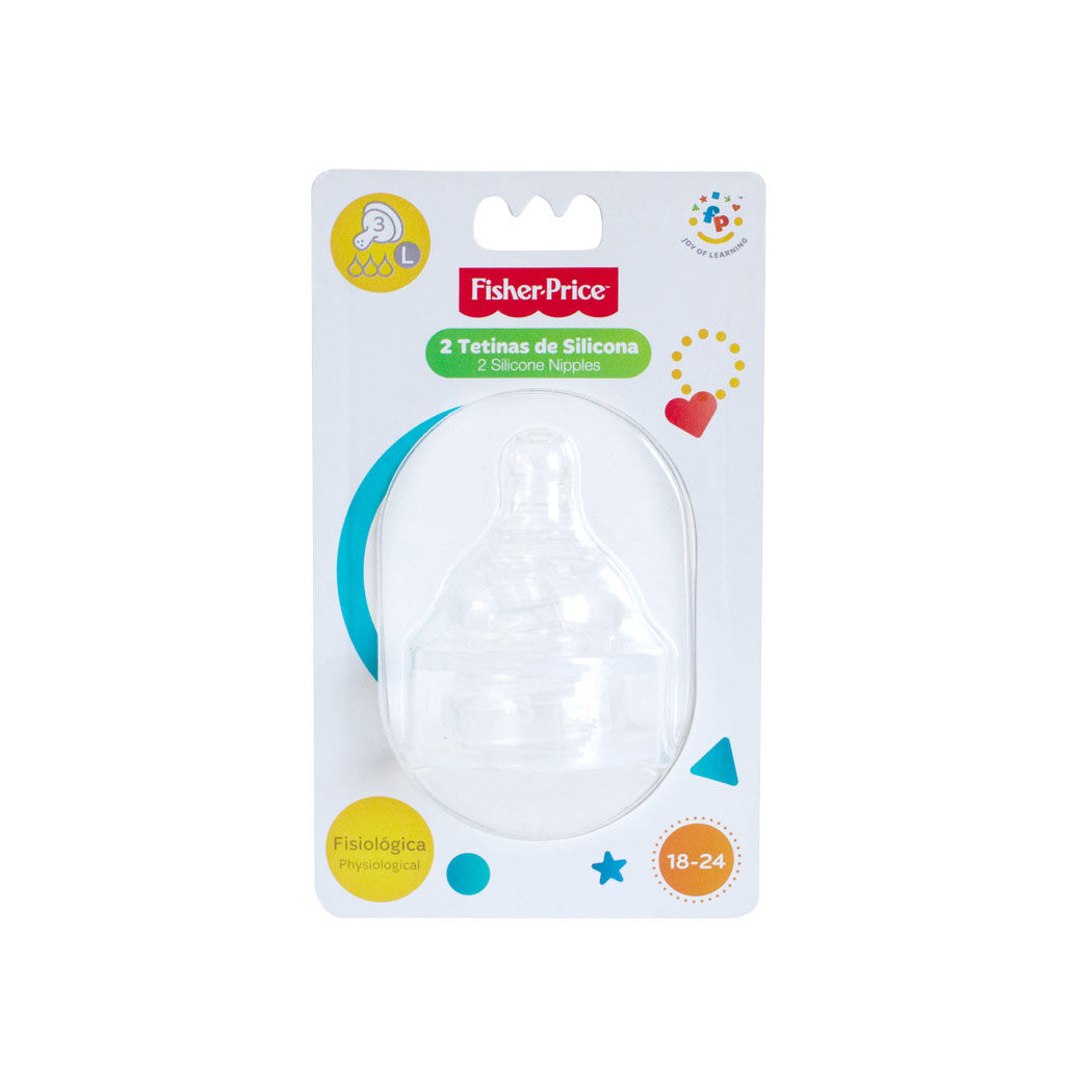 Pack de Tetinas Fisiológicas de 18 a 24 Meses