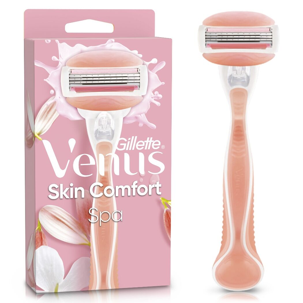 Máquina Para Afeitar Gillette Venus Spa Recargable 1 Unidad