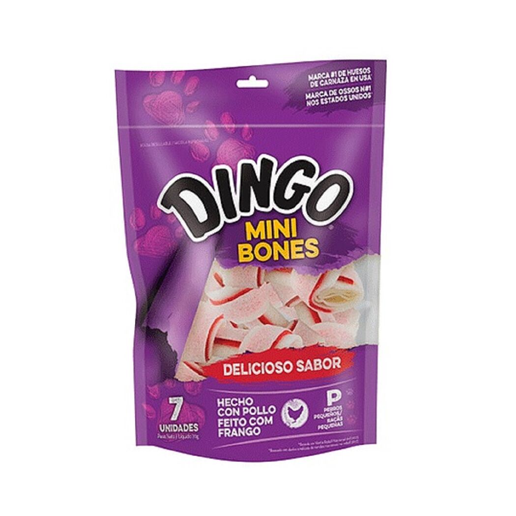 Dingo Mini Bones 7 Unidades