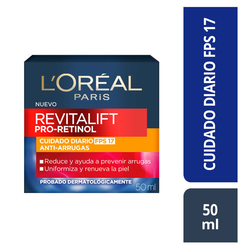 Crema De Día FPS 17 Revitalift Retinol 50ml
