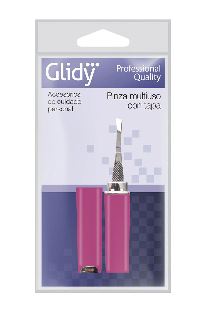 Glidy Pinza con Estuche Pvc.