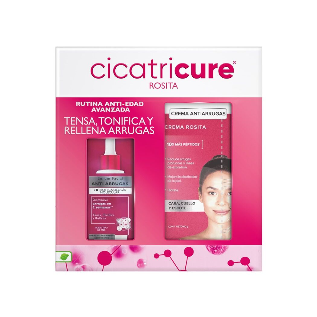 Pack Cicatricure Sérum Facial Antiarrugas + Crema Antiarrugas 30g