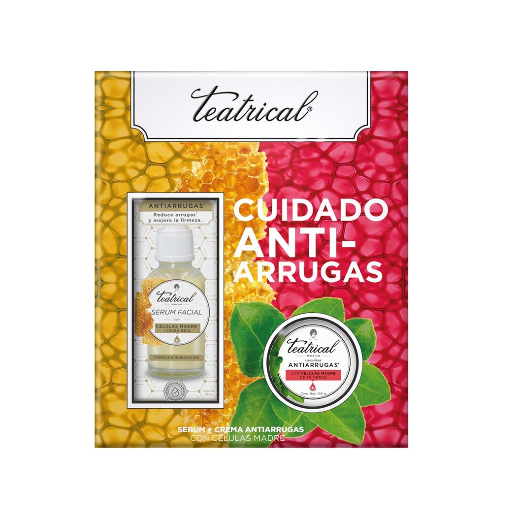 Pack Teatrical Sérum Jalea Real + Crema Antiarrugas 100g