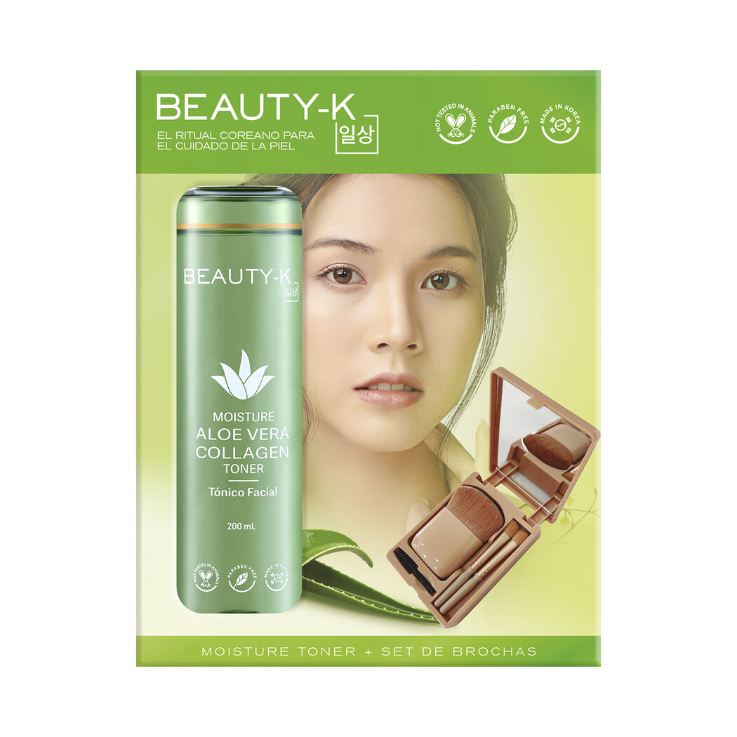 Pack Beauty-K Toner + Set de Brochas