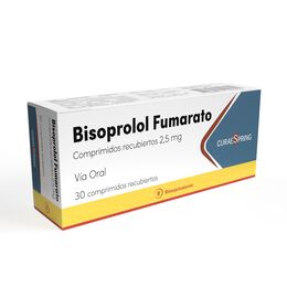Bisoprolol (B) 2.5mg 30 Comprimidos