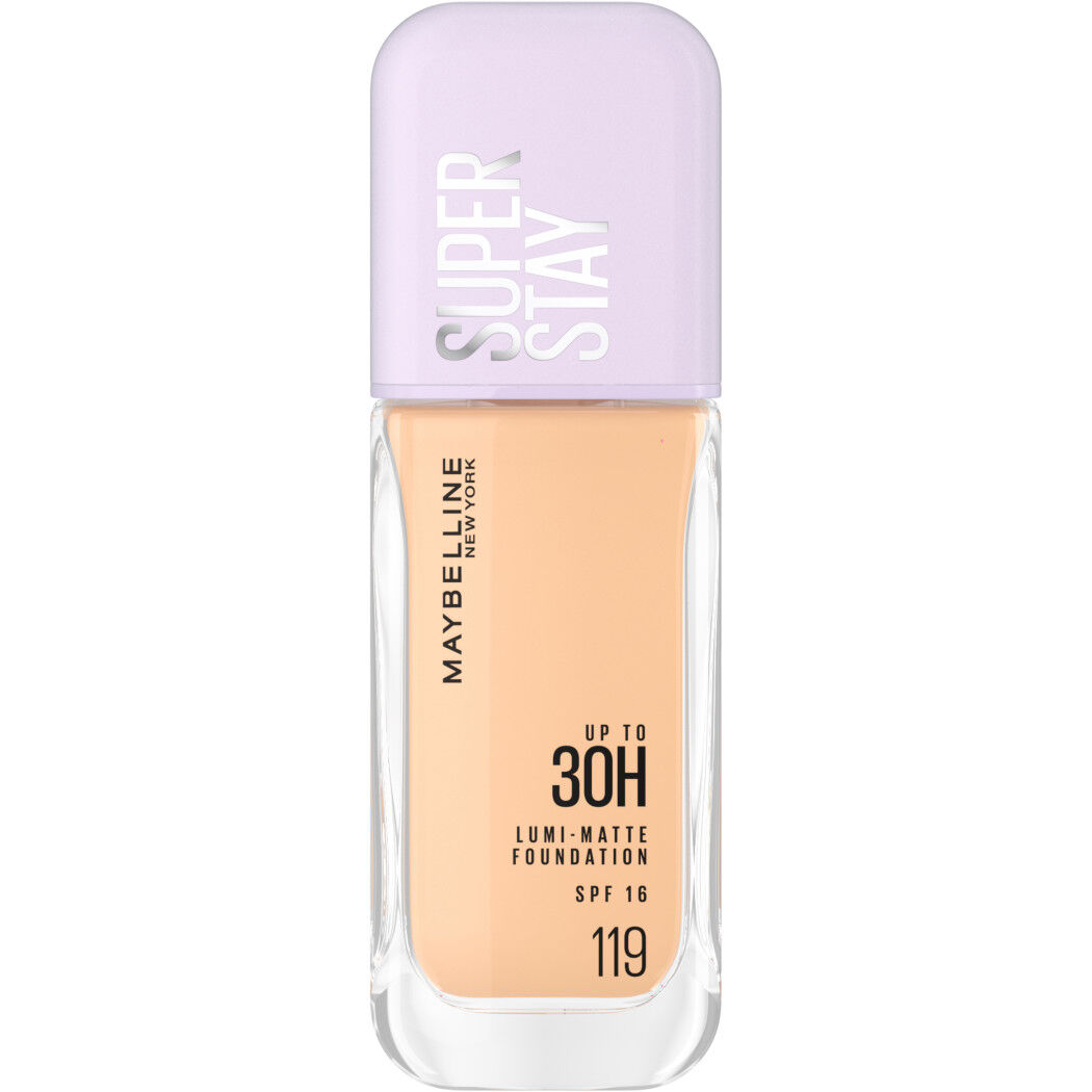 Base de Maquillaje Maybelline New York Super Stay Lumi Matte 119