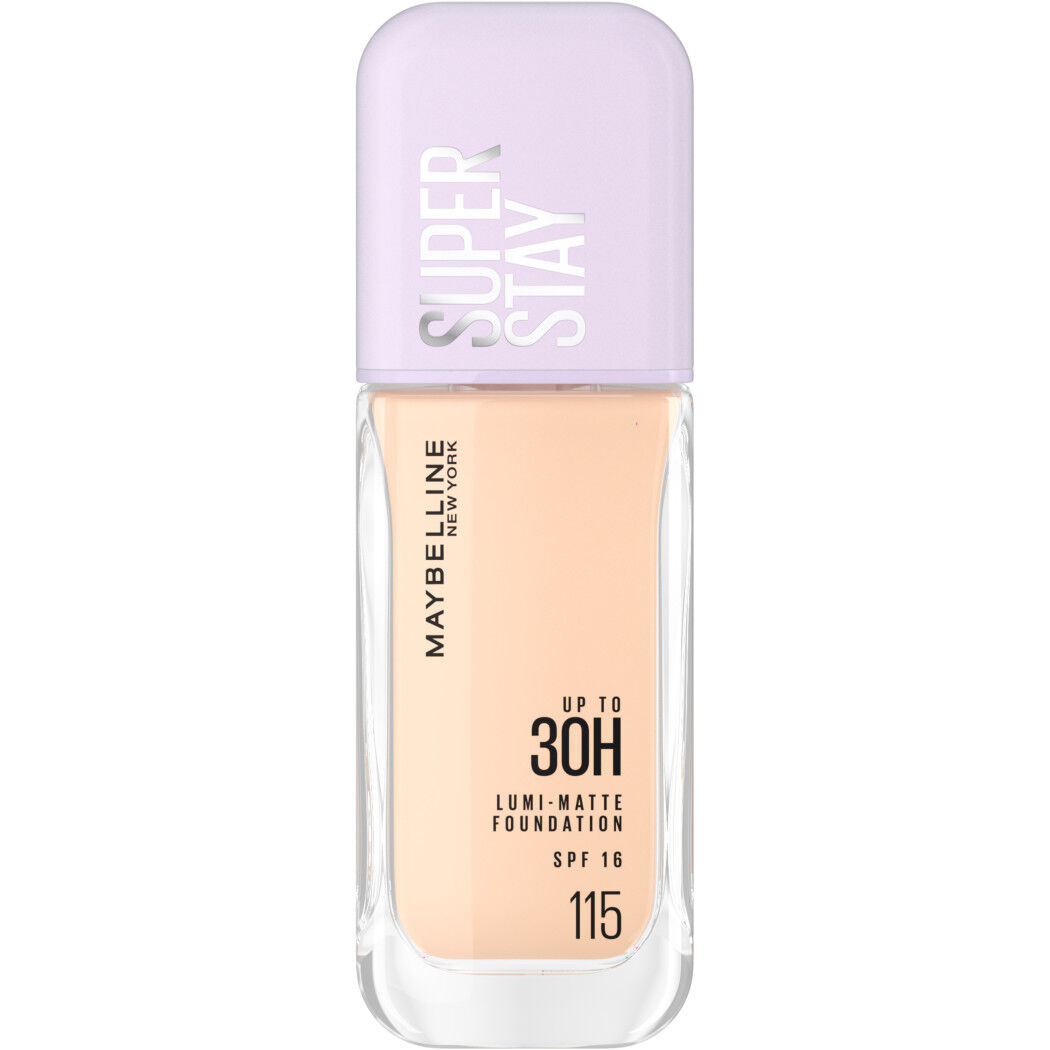 Base de Maquillaje Maybelline New York Super Stay Lumi Matte 115