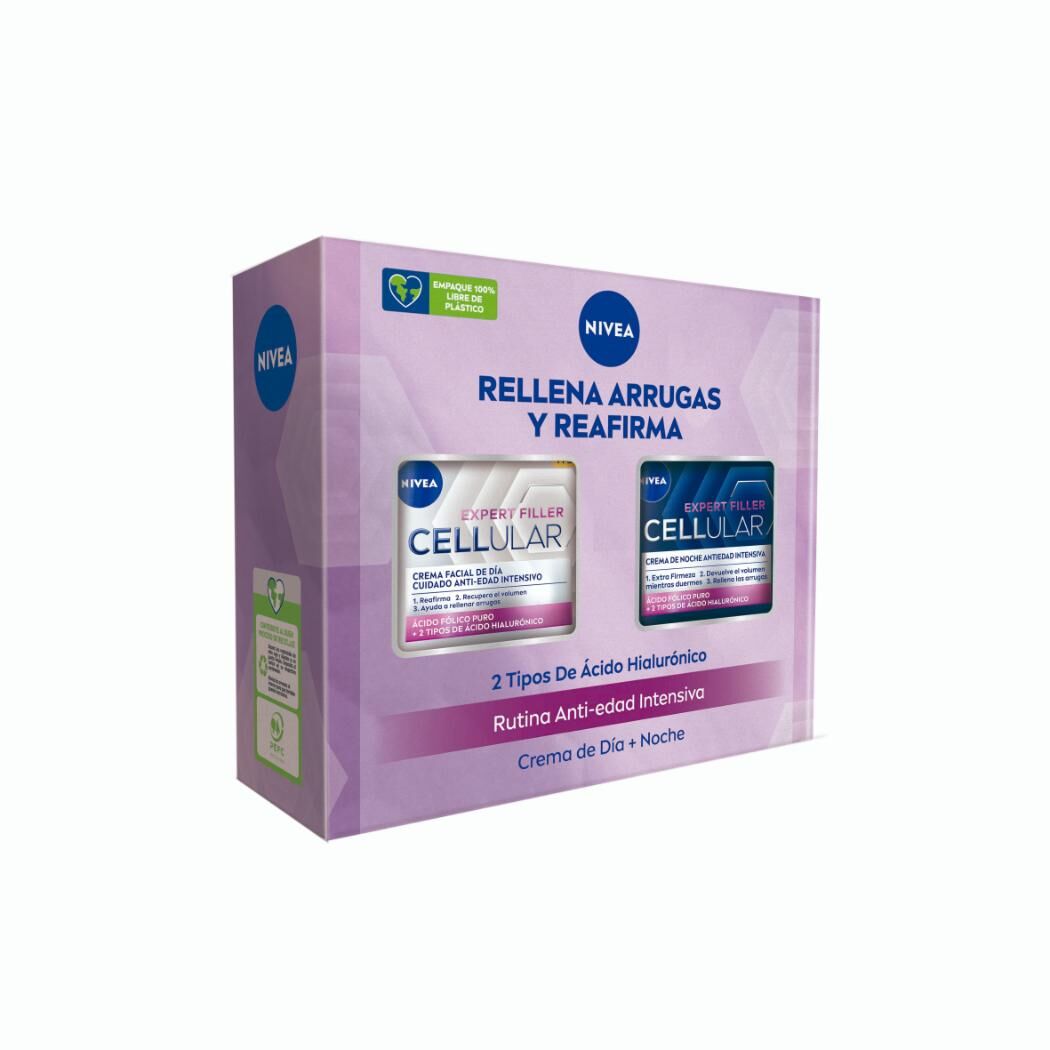 Pack NIVEA Cellular Expert Filler Día 50ml + Noche 50ml