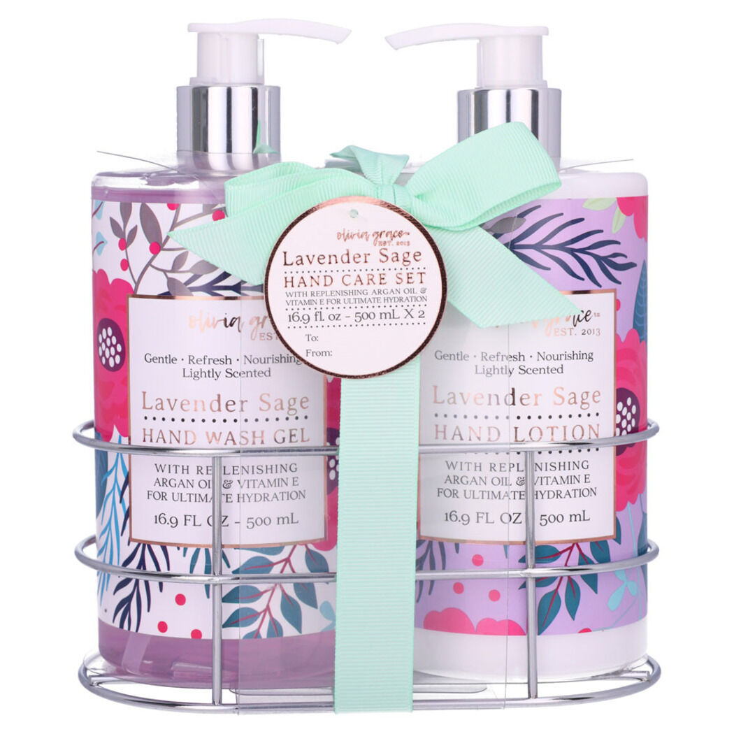Body Luxuries Set De Cuidado De Manos Lavanda Y Salvia Olivia Grace
