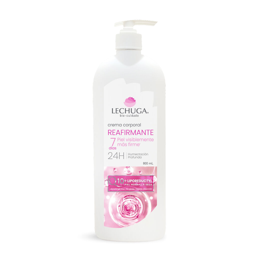 Lechuga Crema Corporal Reafirmante 800ml