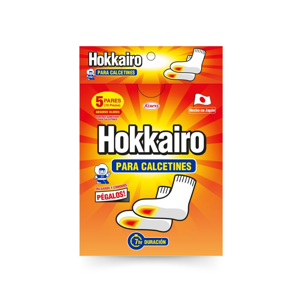 Hokkairo Guatero Parches Adhesivos Para Calcetines