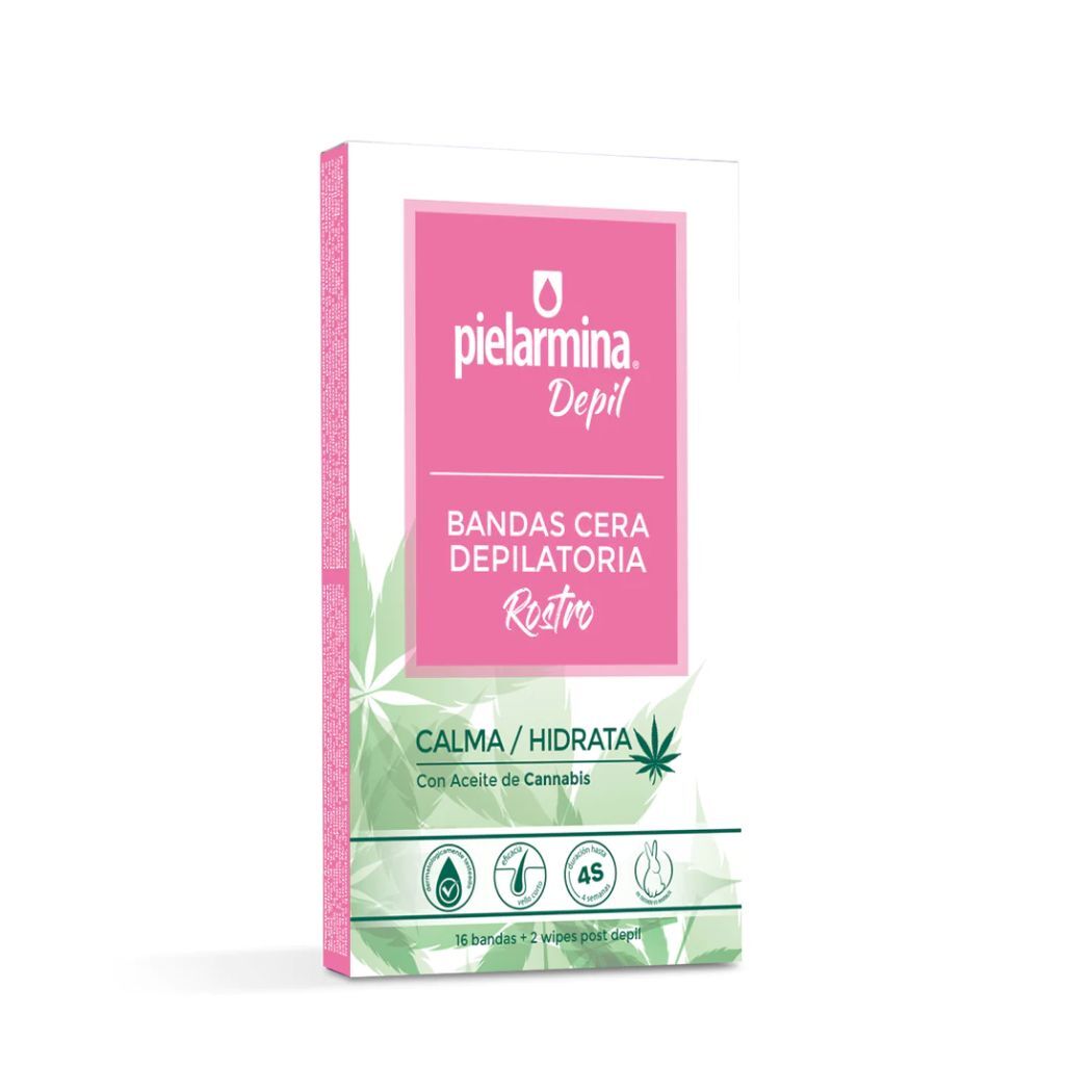 Bandas Depilatorias Faciales Cannabis Pielarmina Depil