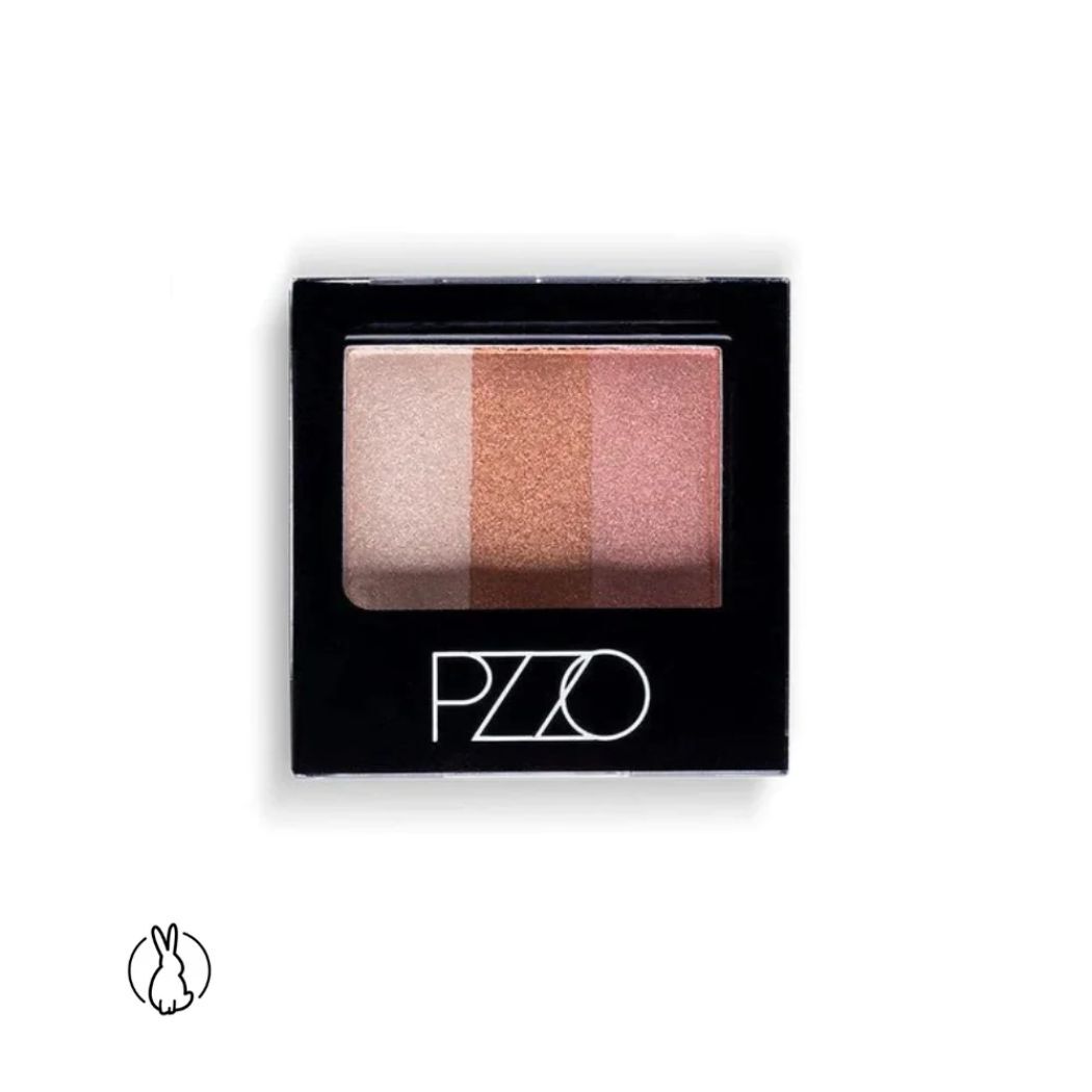 Paleta de sombras Petrizzio Trio Golden