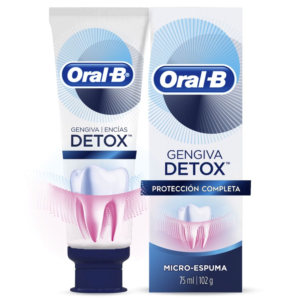 Pasta Dental Oral-B Detox Protección 1 Unidad