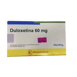 Duloxetina (B) 60mg 30 Cápsulas Recubiertas