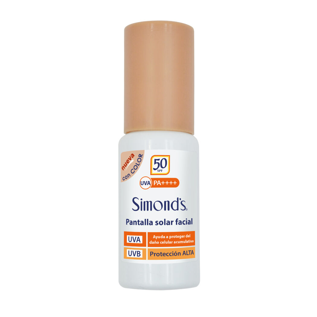 Simond's Pantalla Solar Facial F50 Color 50ml