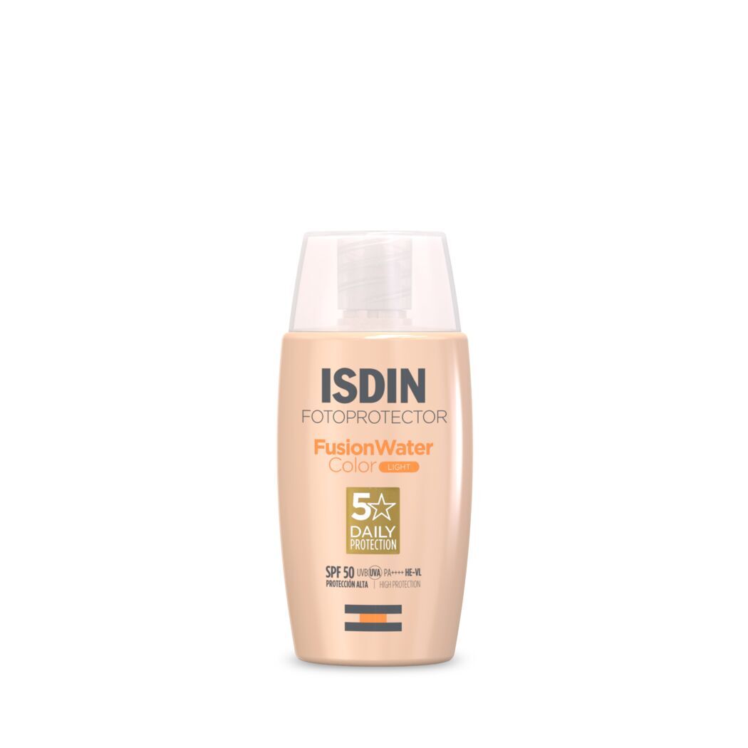 Fusion Water Color SPF 50 Protector Solar Con Color Light 50ml