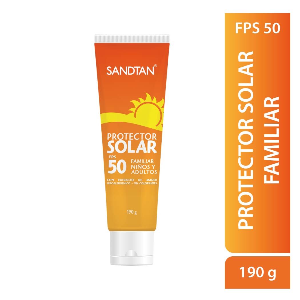 Sandtan Protector Solar F50 190g