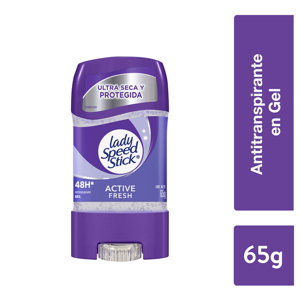 Desodorante Lady Speed Stick 24/7 Active Fresh Gel 65g