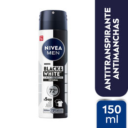 Desodorante Spray Nivea Men Invisible B&W 150ml