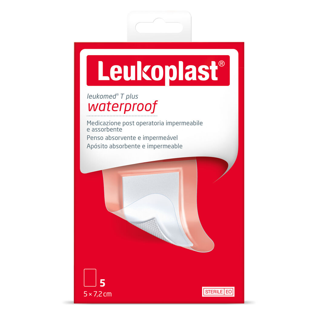 Leukoplast Laukomed T Plus 5x7,2cm 5 Unidades