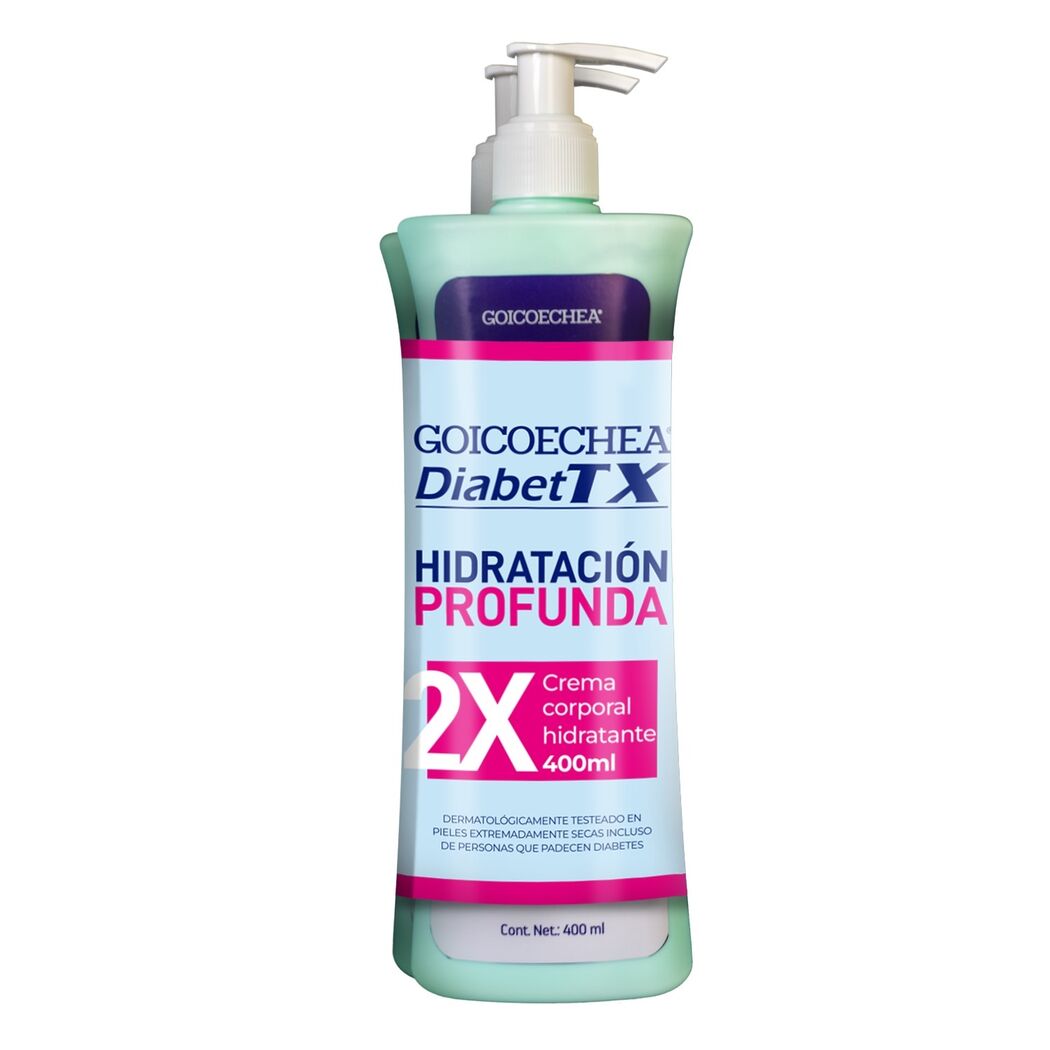 Pack Goicoechea Diabet TX Crema Corporal Hidratante 400ml x2