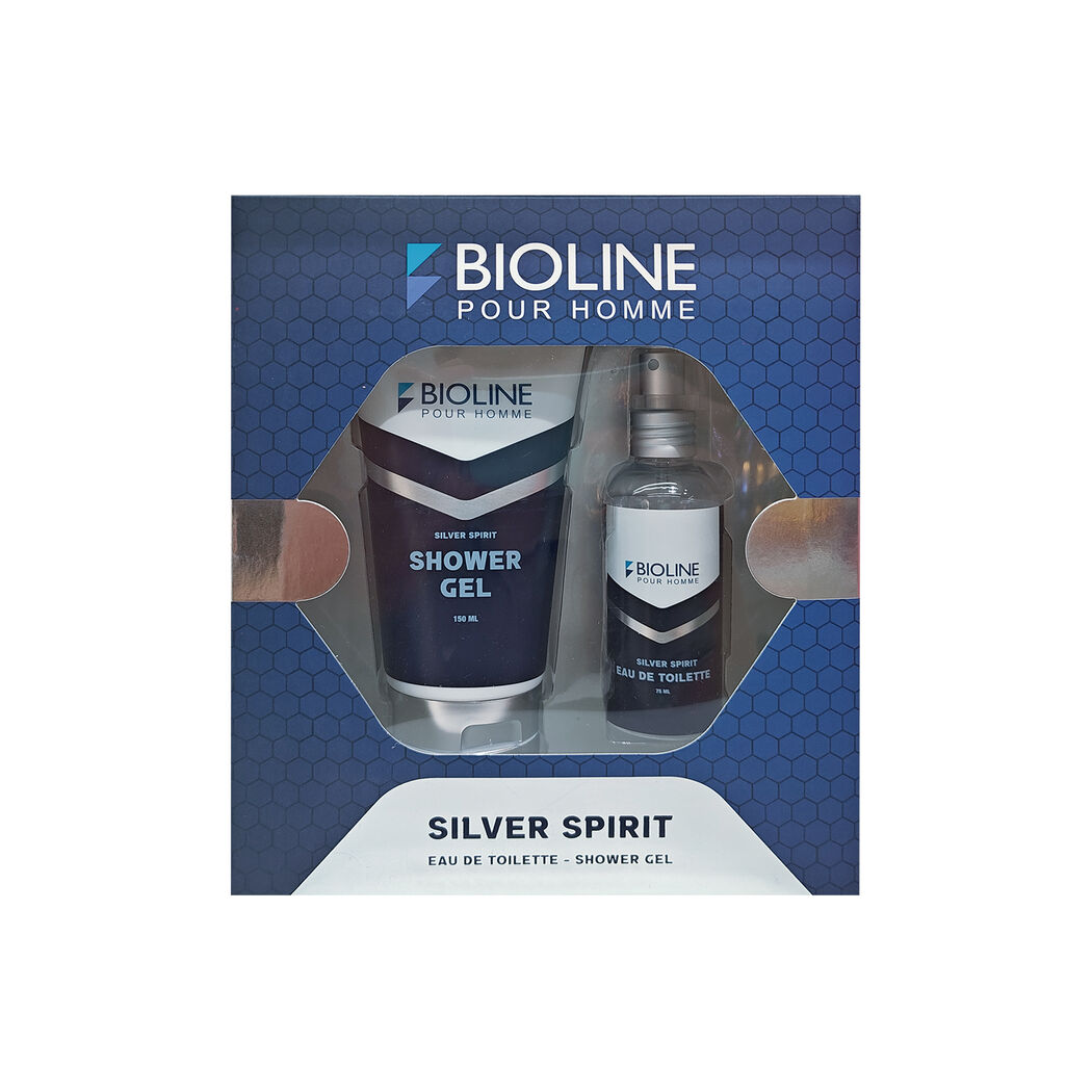 Bioline Silver Spirit Shower Gel 150ml + EDT 75ml