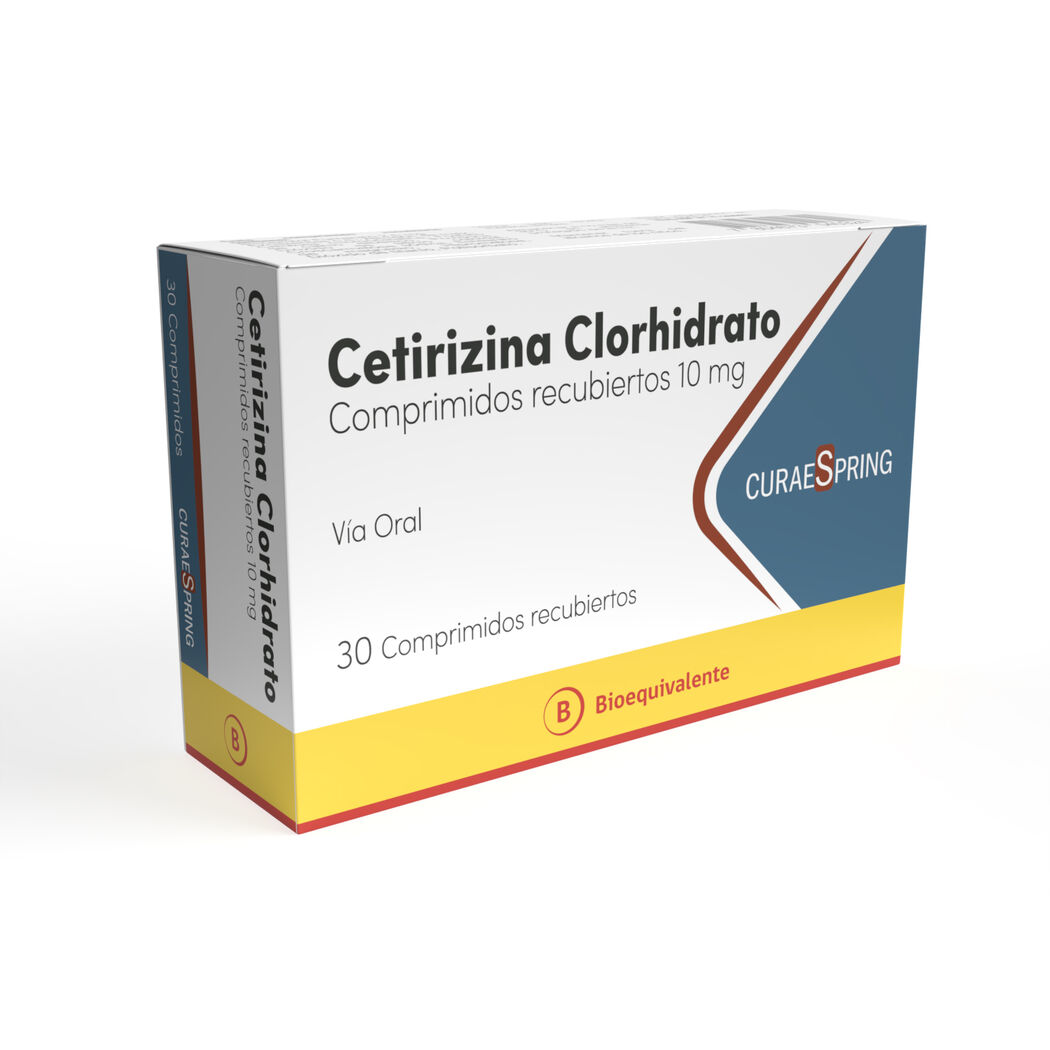 Cetirizina (B) 10mg 30 Comprimidos Recubiertos