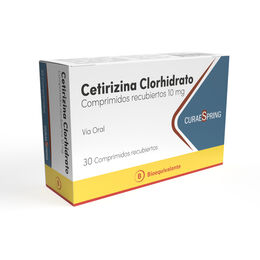 Cetirizina (B) 10mg 30 Comprimidos Recubiertos