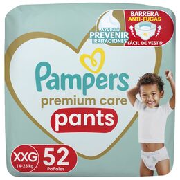 Pañales Pampers Premium Care Pants Talla XXG 52 Unidades