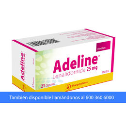 Adeline (B) Lenalidomida 25mg 21 Cápsulas