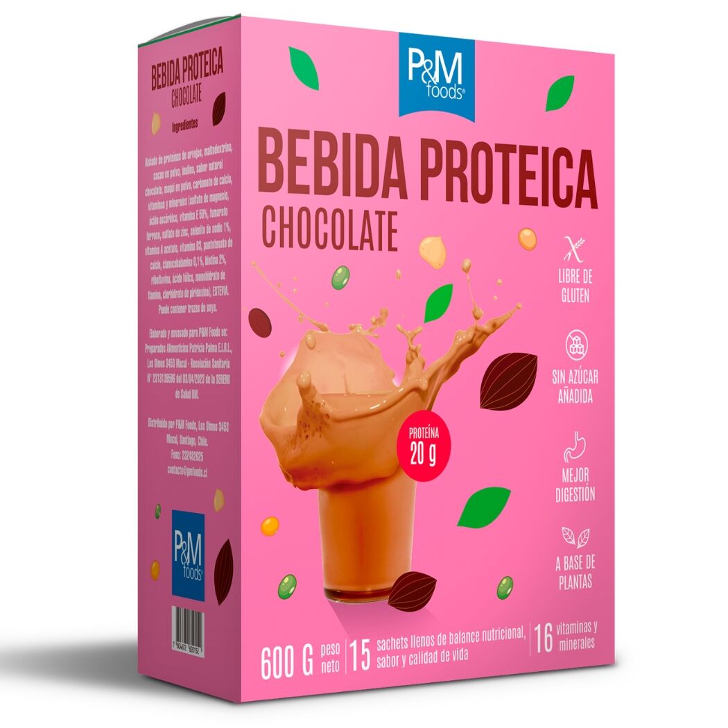 Bebida Proteica Chocolate 600g