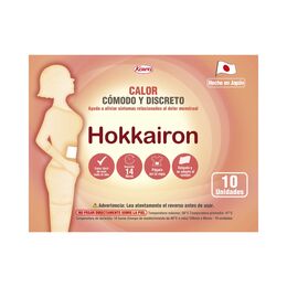 Hokkairon Parche Térmico Menstrual Pack 10 Unidades