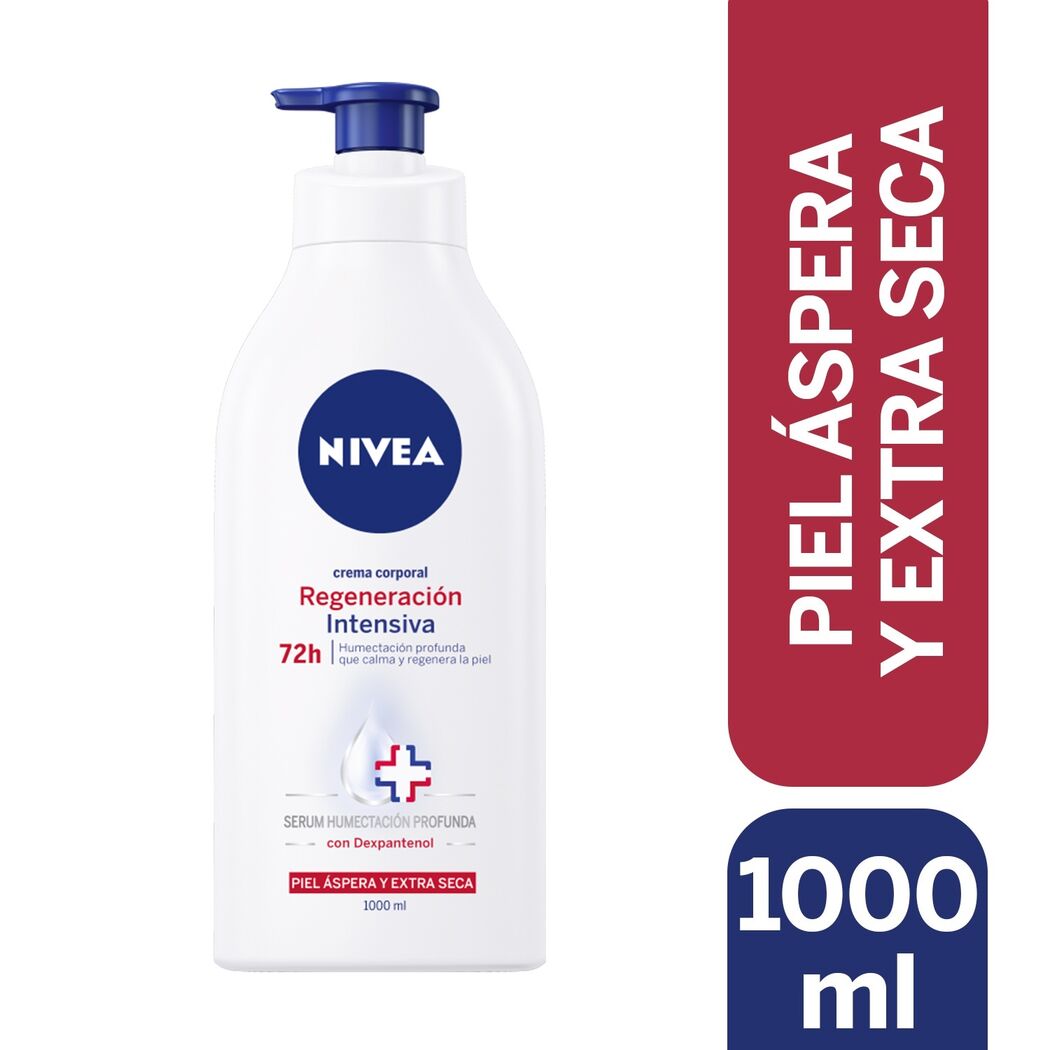NIVEA Crema Corporal Regeneración Intensiva 1000ml